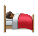 Person in Bed: Medium-Dark Skin Tone on LG Velvet