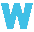 Regional Indicator Symbol Letter W on LG Velvet