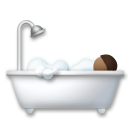 Person Taking Bath: Medium-Dark Skin Tone on LG G5
