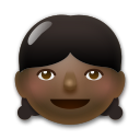 Girl: Dark Skin Tone on LG G5