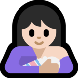 Breast-Feeding: Light Skin Tone on Microsoft Windows 10 Fall Creators Update
