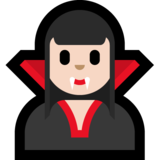 Woman Vampire: Light Skin Tone on Microsoft Windows 10 Fall Creators Update