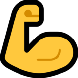 Flexed Biceps on Microsoft Windows 10 April 2018 Update