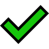 Check Mark on Microsoft Windows 10 October 2018 Update