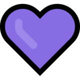 Purple Heart on Microsoft Windows 10 October 2018 Update