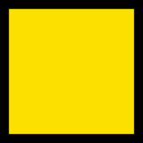 Yellow Square on Microsoft Windows 10 May 2019 Update