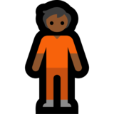 Person Standing: Medium-Dark Skin Tone on Microsoft Windows 11