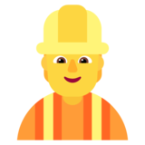 Construction Worker on Microsoft Windows 11 November 2021 Update