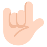 Love-You Gesture: Light Skin Tone on Microsoft Windows 11 November 2021 Update
