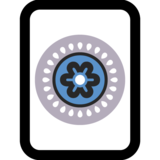 Mahjong Tile One of Circles on Microsoft Windows 11 November 2021 Update