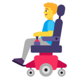 Man in Motorized Wheelchair on Microsoft Windows 11 November 2021 Update