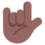Love-You Gesture: Medium-Dark Skin Tone on Microsoft Windows 11 22H2