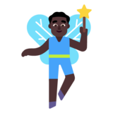 Man Fairy: Dark Skin Tone on Microsoft Windows 11 22H2