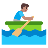 Man Rowing Boat: Medium Skin Tone on Microsoft Windows 11 22H2
