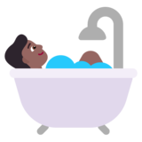 Person Taking Bath: Medium-Dark Skin Tone on Microsoft Windows 11 22H2