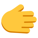 Rightwards Hand on Microsoft Windows 11 22H2