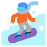 Snowboarder: Light Skin Tone on Microsoft Windows 11 22H2