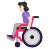 Woman in Manual Wheelchair: Light Skin Tone on Microsoft Windows 11 22H2