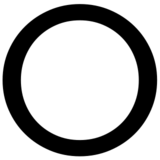 White Circle on Microsoft Windows 8.0