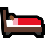 Person in Bed: Medium-Dark Skin Tone on Microsoft Windows 10 Anniversary Update