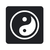 Yin Yang on Noto Emoji Font 15.0