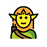 Elf on OpenMoji 1.0