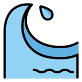 Water Wave on OpenMoji 1.0