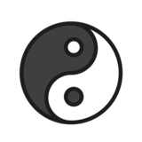 Yin Yang on OpenMoji 1.0