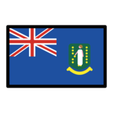  Bandera Islas V rgenes Brit nicas Emoji On OpenMoji 12 0