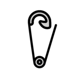 Safety Pin on OpenMoji 12.2