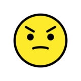 Angry Face on OpenMoji 13.0