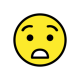 Astonished Face on OpenMoji 13.0