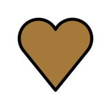 Brown Heart on OpenMoji 13.0