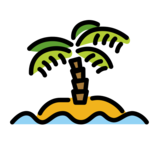 Desert Island on OpenMoji 13.0