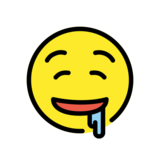 Drooling Face on OpenMoji 13.0