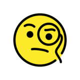 Face with Monocle on OpenMoji 13.0