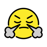 Face with Steam From Nose on OpenMoji 13.0