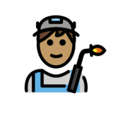 Factory Worker: Medium Skin Tone on OpenMoji 13.0