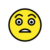 Fearful Face on OpenMoji 13.0