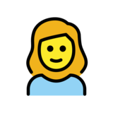 Girl on OpenMoji 13.0
