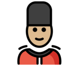 Guard: Medium-Light Skin Tone on OpenMoji 13.0