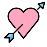 Heart with Arrow on OpenMoji 13.0