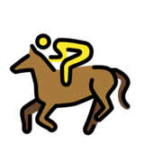 Horse Racing on OpenMoji 13.0