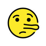 Lying Face on OpenMoji 13.0