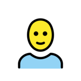 Man: Bald on OpenMoji 13.0