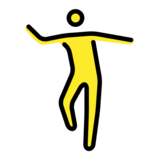 Man Dancing on OpenMoji 13.0