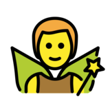 Man Fairy on OpenMoji 13.0