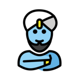 Man Genie on OpenMoji 13.0
