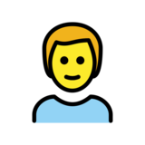 Man on OpenMoji 13.0