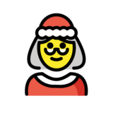 Mrs. Claus on OpenMoji 13.0